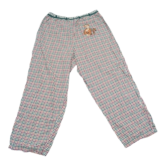 Disney Store Tigger Winnie the Pooh Plaid Pajama Pants Unisex XL - Picture 1 of 9